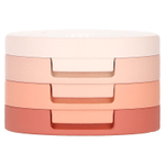 Kaja, Beauty Bento, трио сияющих и матовых теней для век, оттенок 16 персиковый, 4,1 г (0,14 унции)