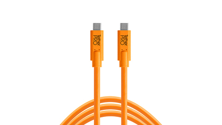 Кабель Tether Tools TetherPro USB-C to USB-C 1m Orange [CUC03-ORG]