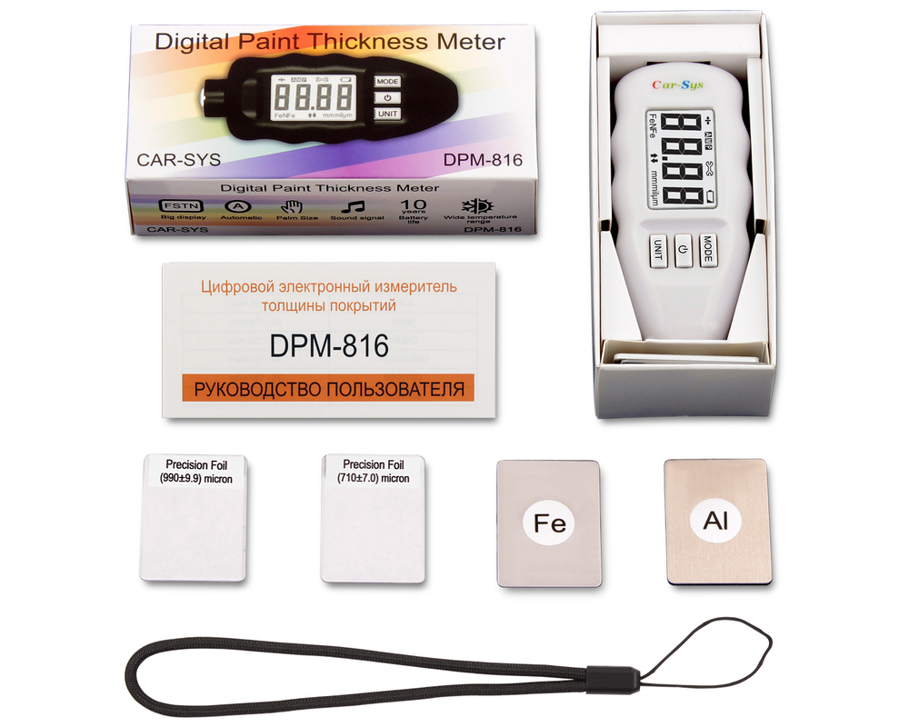Измеритель толщины покрытий CARSYS DPM-816 Lite