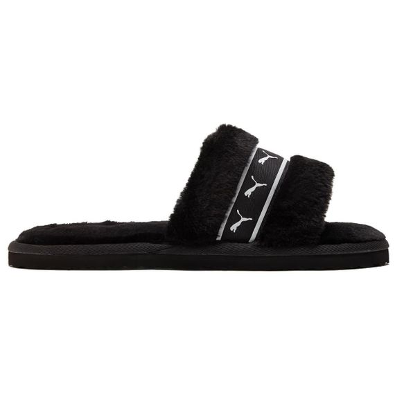 Puma Fluff Remix Slide 'Black White'