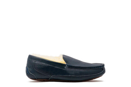 UGG Mens Ascot Leather Navy