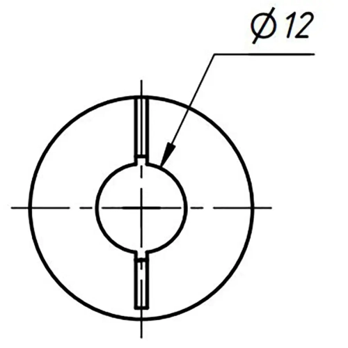 Разрезная муфта LTC-30-35-12-14