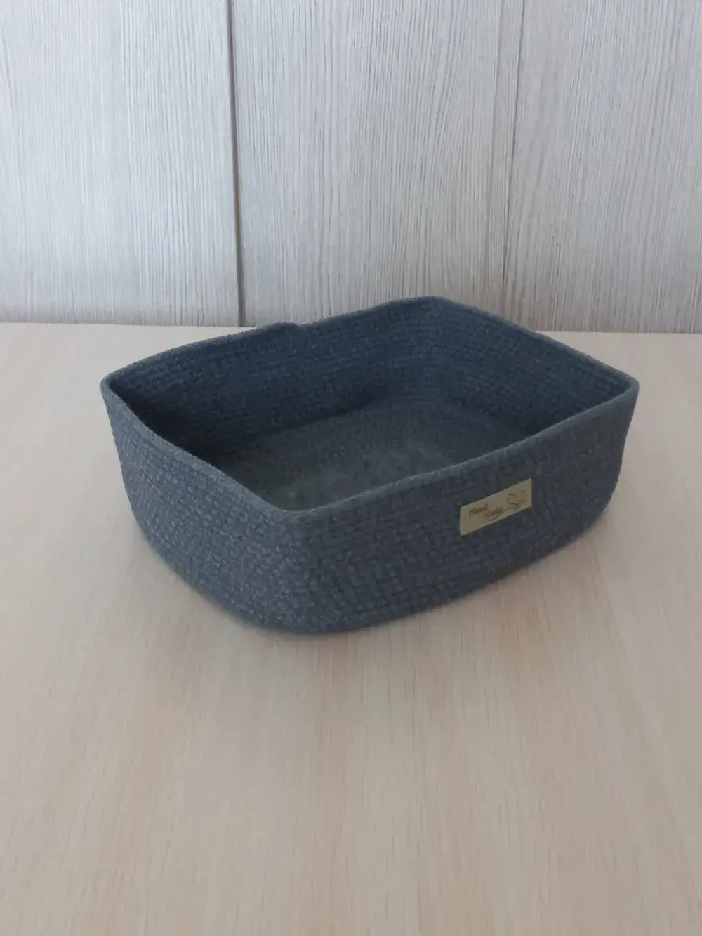 Корзина для хранения плетеная