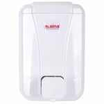Диспенсер для жидкого мыла LAIMA PROFESSIONAL LSA, НАЛИВНОЙ, 0,5 л, белый, ABS-пластик, 607994, 3420-0