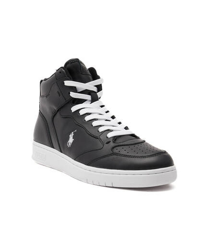 Кожаные кроссовки POLO RALPH LAUREN - черный(809877680)