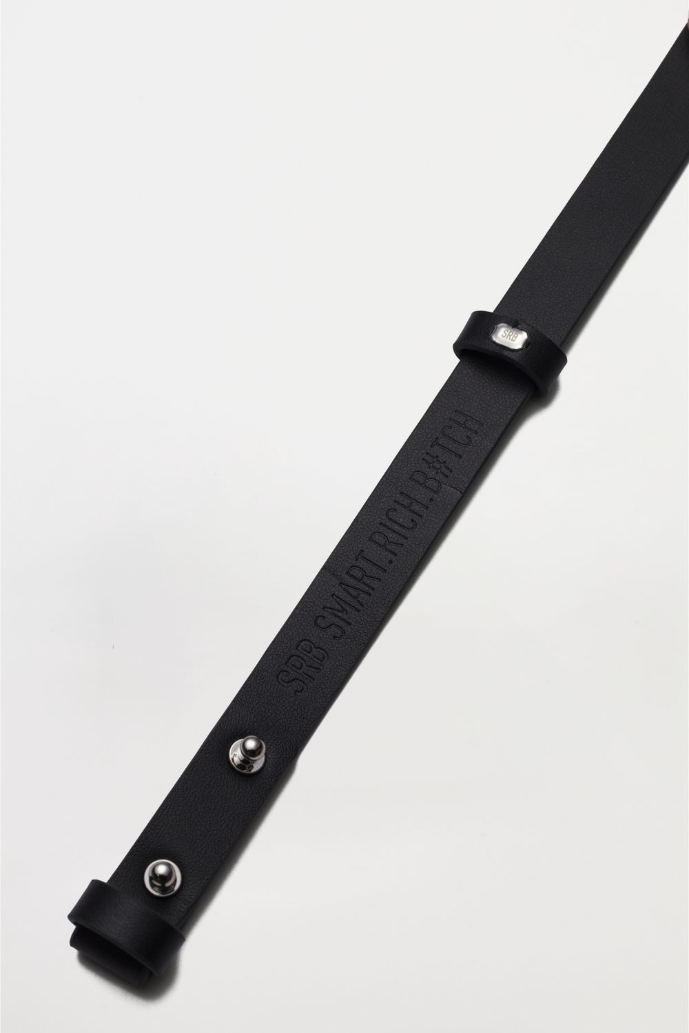 ТОНКИЙ РЕМЕНЬ НА КОБУРНЫХ КНОПКАХ SRB BLACK