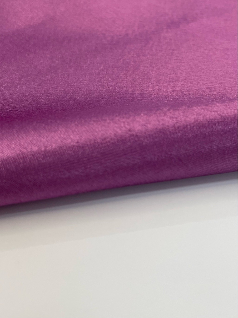 Ткань "Креп-сатин" (сиренево-фиолетовый)