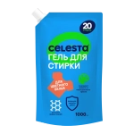 Гель для стирки CELESTA цветного белья в дойпаке, 1л