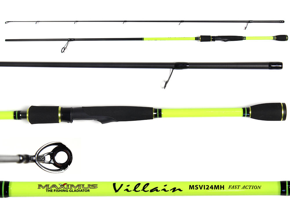 Удилище спин. Maximus VILLAIN 24MH 2.4m 15-40g (47395)