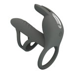 Насадка на пенис Pretty Love Matty с клиторальной вибрацией, 10,5 см