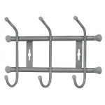 Вешалка настенная 265*180*67 (3 крючка) Бежевый металлик ВН3/БЖ