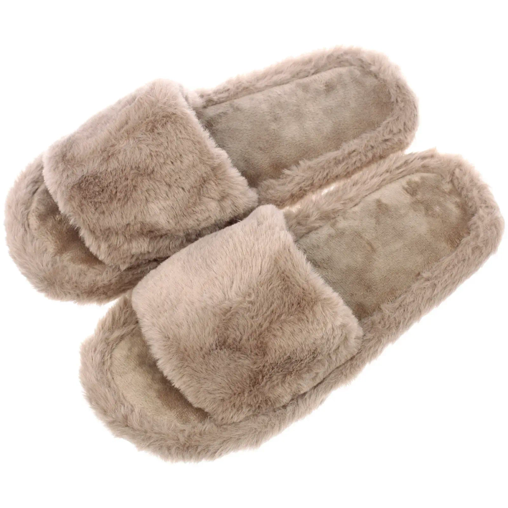 Тапочки женские домашние «HOME», цвет капучино, р-р 38-39