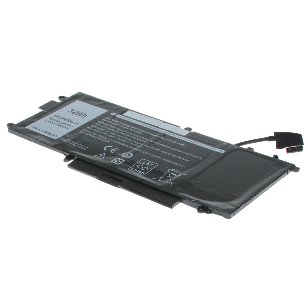 Аккумулятор iBatt 4200mAh для ноутбука Dell Latitude 12 5289 (71TG4, K5XWW)