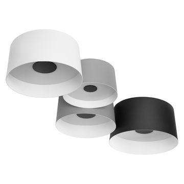 Потолочный светильник 47W 4000K 10360/4 белый/серый/чёрный Duo LOFT IT