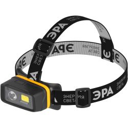 Фонарь налобный светодиодный ЭРА Рабочие Практик GA-811 налобный аккумуляторный 5W