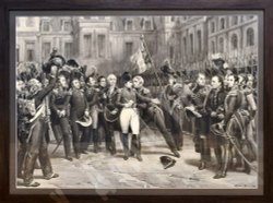 Орас Верне (1789-1863) «Прощание Наполеона с императорской гвардией в Фонтенбло 8(20) апреля 1814 г.