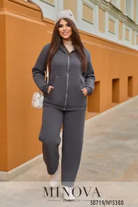 Костюм 5380-темно-серый Minova