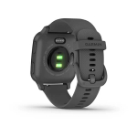 Смарт- часы Garmin Venu Sq серый с алюминиевым безелем и с силиконовым ремешком,  10-02427-10