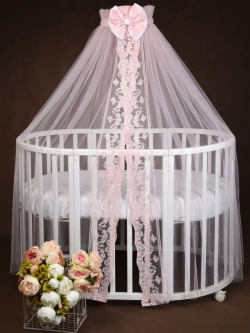 Балдахин с кружевом "Версаль"