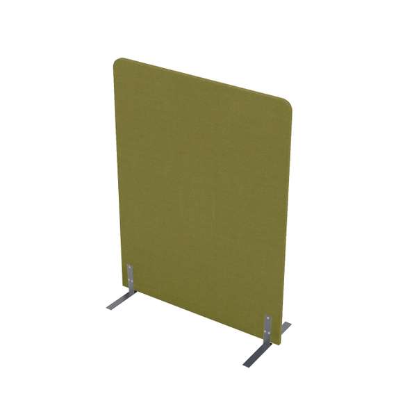 011.МПО.1014 Акустическая мобильная перегородка на стационарных опорах (1000*450*1400)