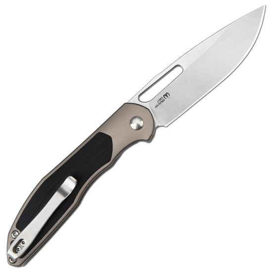 Нож CJRB J1963-BK Droma клинок из стали AR-RPM9, рукоять Aluminum and G10 inlay