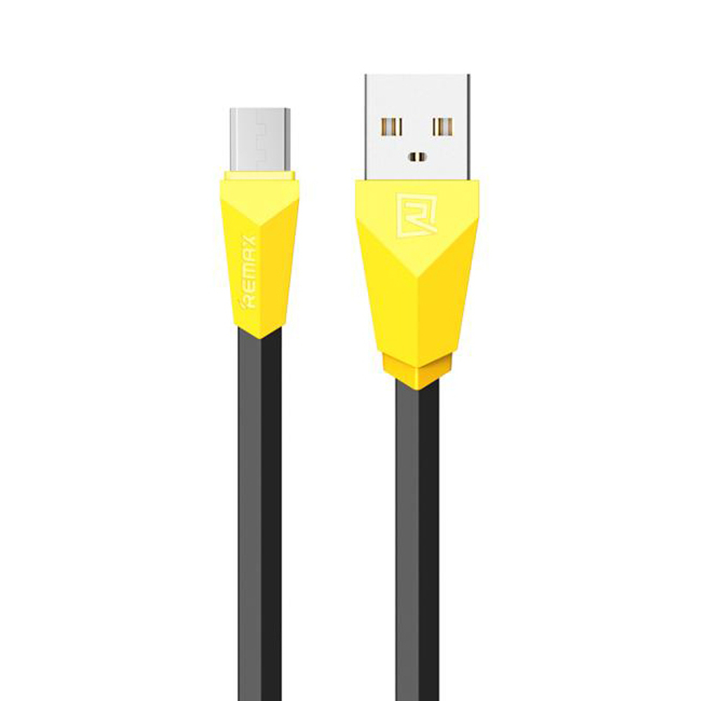 Кабель USB - Micro Remax Aliens (черный) 1м RC-030m