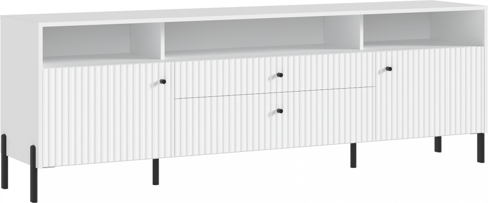 Тумба ТВ Оливия (металл), Белый, Шарли Белый