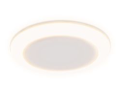 Ambrella Встраиваемый cветодиодный светильник с регулируемым крепежом и подсветкой Downlight DCR305