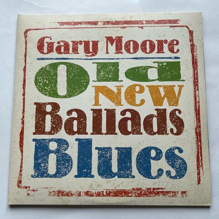 Винтажная виниловая пластинка LP Gary Moore Old New Ballads Blues (Англия 2012)