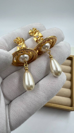 Серьги с «жемчугом» Vivienne Westwood