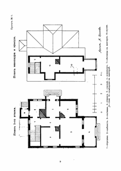Проекты дач, загородных деревянных домов и хозяйственных построек, в планах и фасадах, с детальными рисунками | Козлов А.Н.