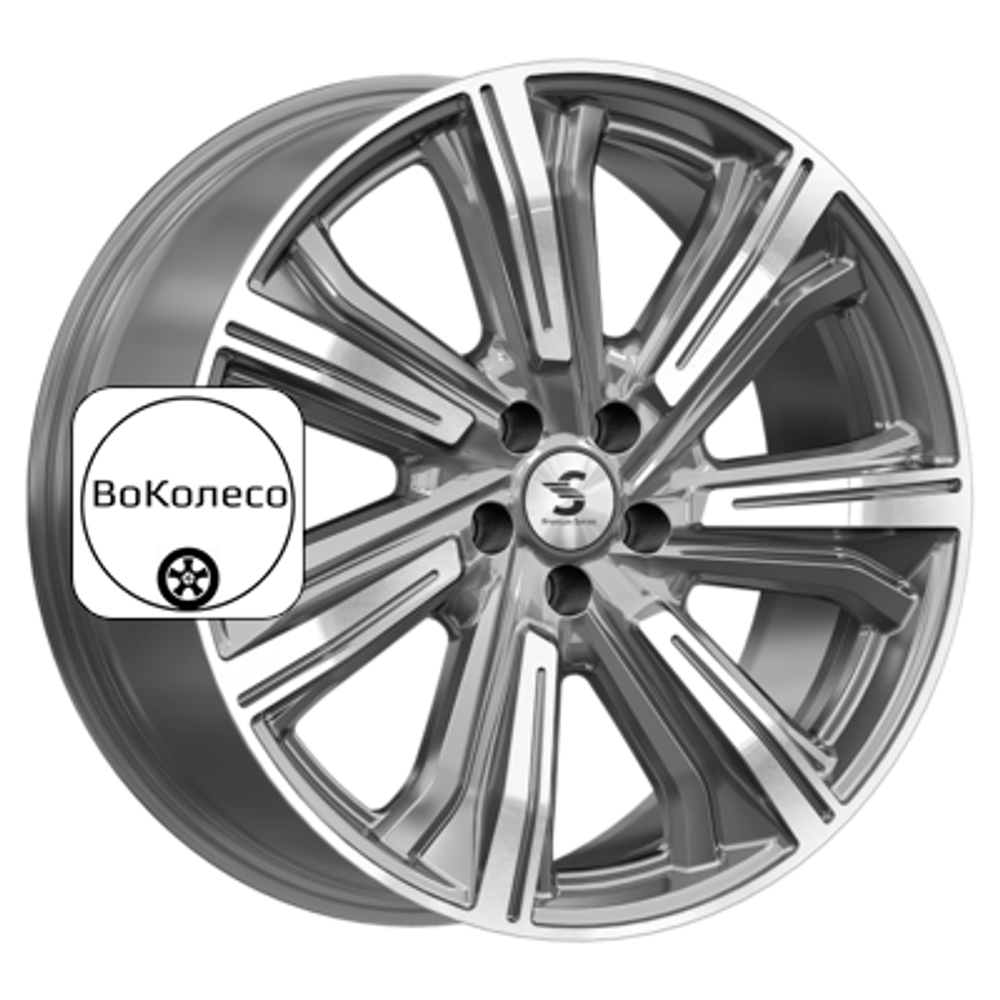 8,5x20/5x120 ET45,5 D62,6 Kleemann (КР1067) Diamond Gloss Graphite Premium Series