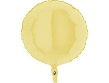 Г Б/РИС КРУГ 18" Пастель Matte Yellow