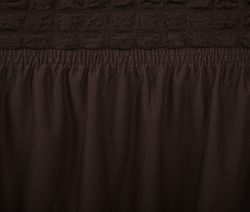 Чехол на угловой диван, цвет Кофе