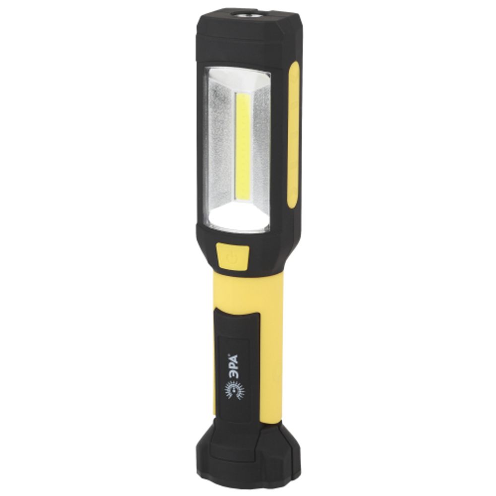 Светодиодный фонарь ЭРА Рабочие Практик RB-801 на батарейках магнит крючок прищепка вращающееся основание Soft-touch | Рабочие  фонари