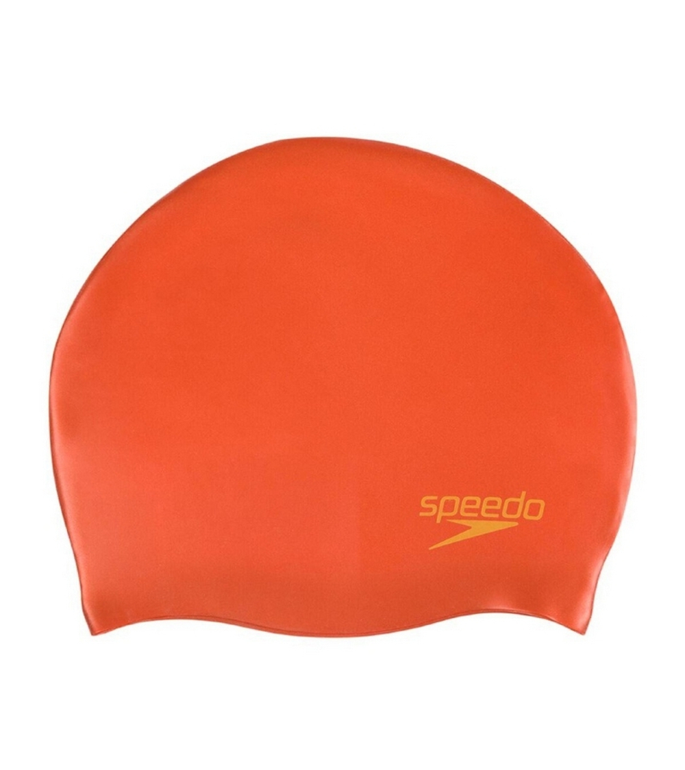 Шапочка для плавания силиконовая детская Speedo Plain Moulded Silicone Junior