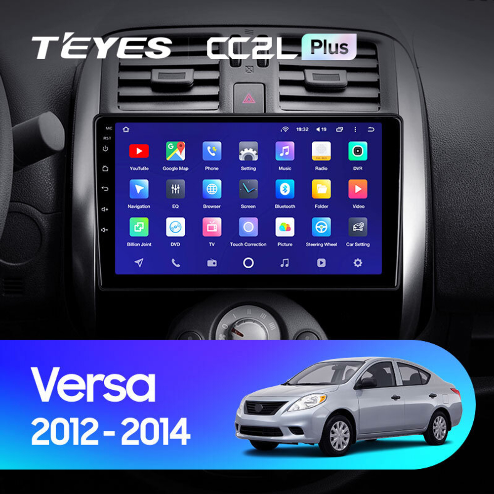 Teyes CC2L Plus 9" для Nissan Sunny, Versa 2012-2014