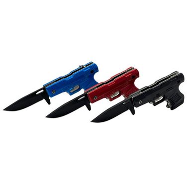 Складной нож с рукояткой в форме пистолета Browning (США), ВоенПро