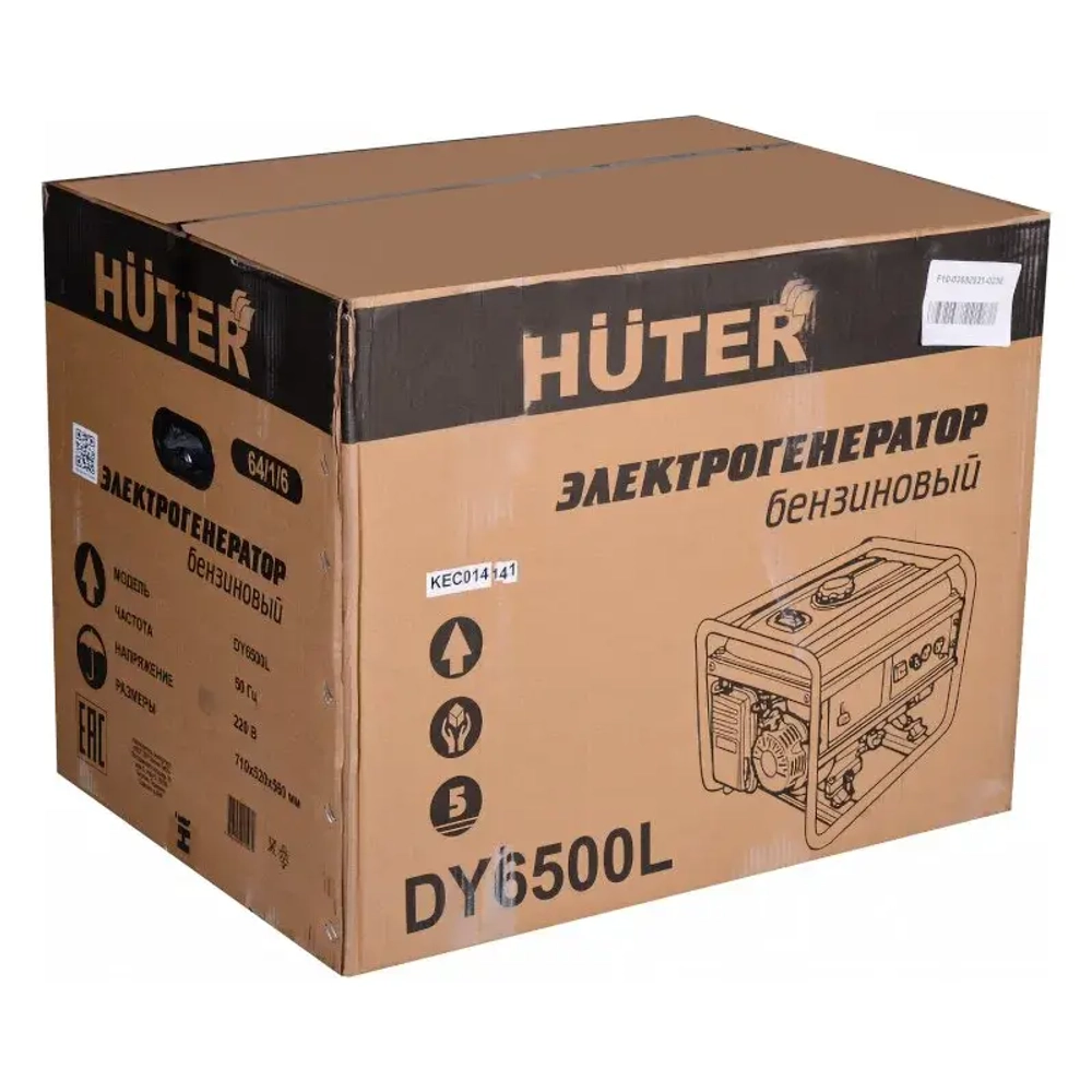 HUTER DY6500L электрогенератор 64/1/6