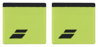 Напульсник теннисный Babolat Logo Wristband - зеленый