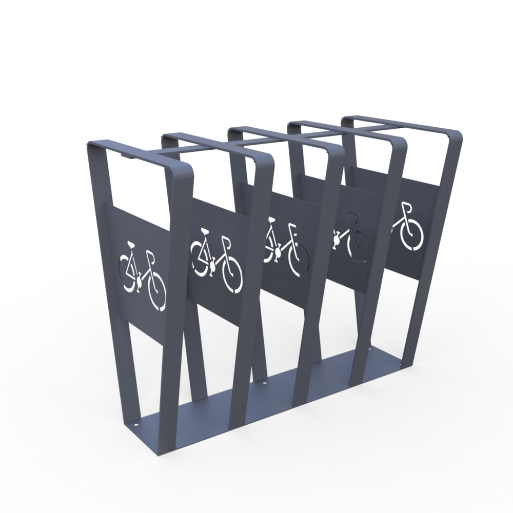 Велопарковка Московская классика на 4 места