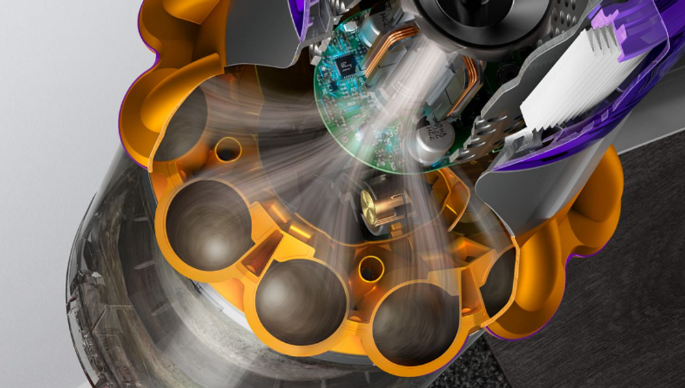 Вертикальный беспроводной пылесос Dyson V15s Detect Submarine