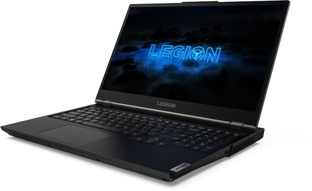 Ноутбук LENOVO Legion 5 15ITH6H (82JH001WRK) 15.6"FHD IPS 120hz/i5-11260H Hexa/16Gb/512Gb SSD/RTX 3060-6Gb/DOS черный