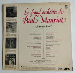 Винтажная виниловая пластинка LP Le Grand Orchestre De Paul Mauriat Je Pense A Toi (France 1974)