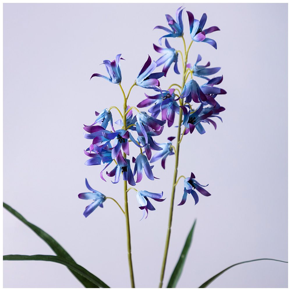 ЦВЕТОК ИСКУССТВЕННЫЙ "КОЛОКОЛЬЧИК" ВЫСОТА=60СМ. (МАЛ.УП=12ШТ/КОР=96ШТ)