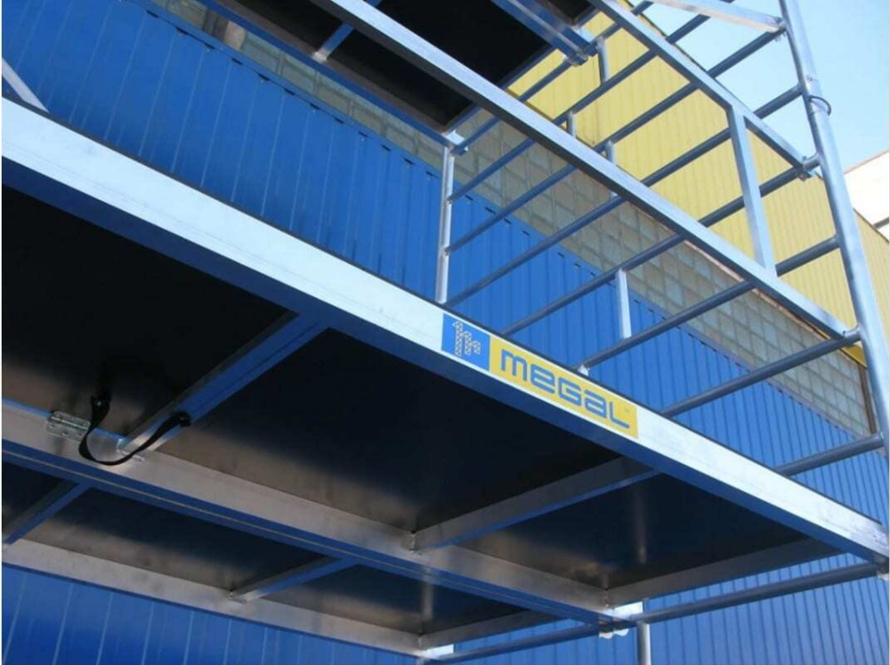 Вышка модульная алюминиевая MEGAL ВМА 1400/11