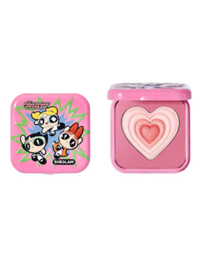 The Powerpuff Girls X SHEGLAM Tough Love Shimmer Blush