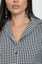 Платье Кэсси (черно-белое) П11218 LT Collection