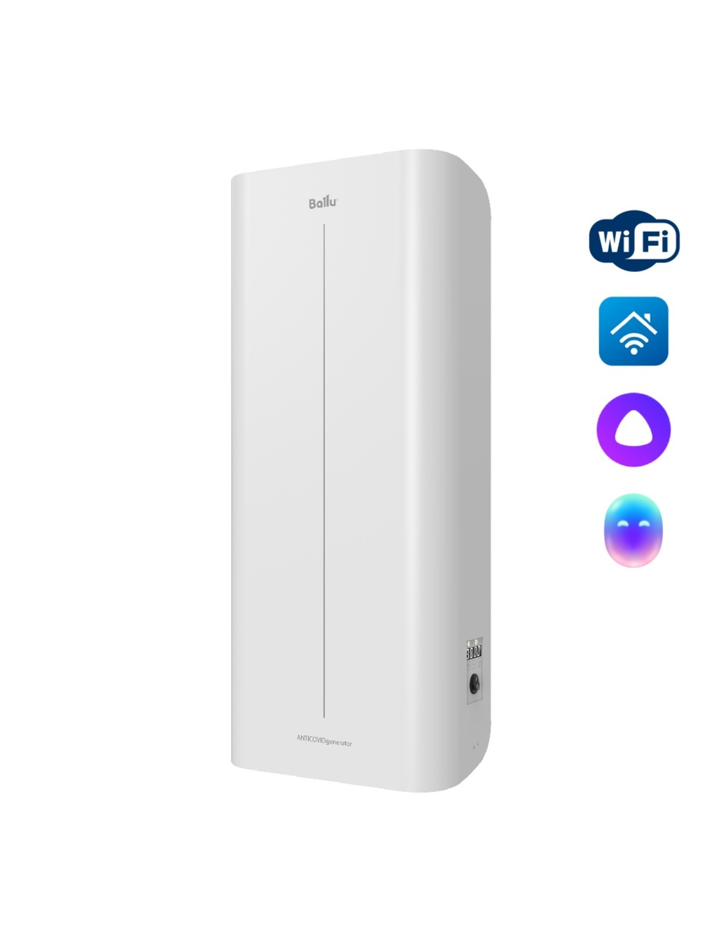 Бактерицидный рециркулятор Ballu RDU-150D WiFi ANTICOVIDgenerator, white
