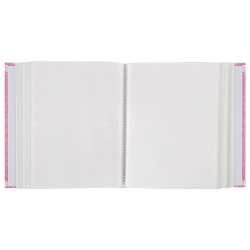 Фотоальбом BRAUBERG "Baby shoes" на 200 фото 10х15 см, твердая обложка, термосклейка, розовый, 39114, 391148